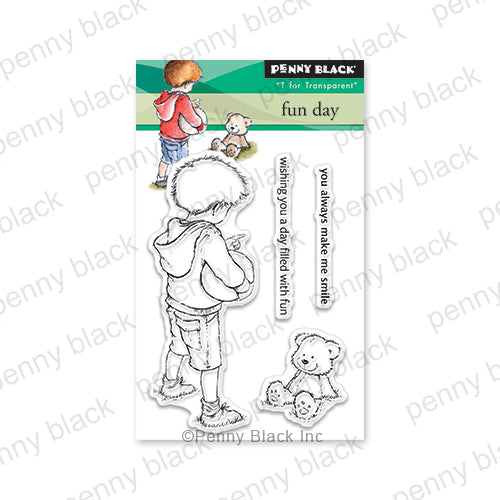 Penny Black Clear Stamps Fun Day 31-043