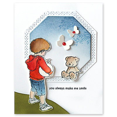 Penny Black Clear Stamps Fun Day 31-043 smile