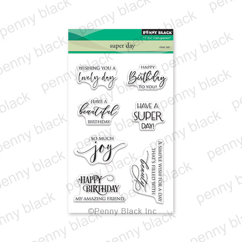 Penny Black Clear Stamps Super Day 31-044