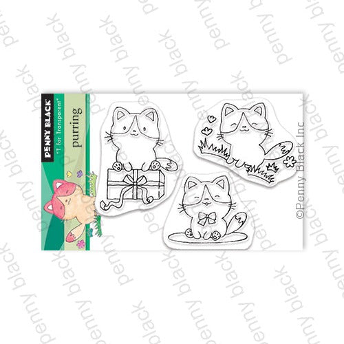 Penny Black Clear Stamps Purring 31-052