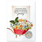 Penny Black Brighten the World Clear Stamps 31-056 spring flowers