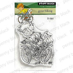 Penny Black Gone Biking Clear Stamps 31-061