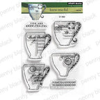 Penny Black Brew-Tea-Ful Clear Stamps 31-063