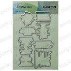31-Penny Black More Brightly Sentiments Clear Stamp and Die Set product image 2