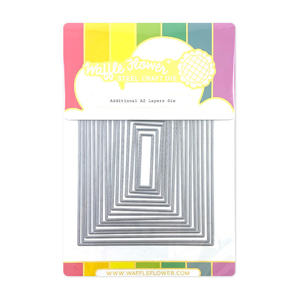 Waffle Flower ADDITIONAL A2 LAYERS Dies 310380
