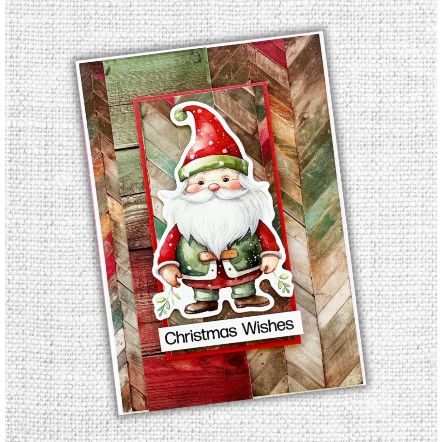 Paper Rose Christmas Gnomes Die Cuts 31082 wishes