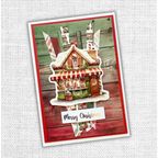 Paper Rose Christmas Shops Embossed Die Cuts 31088 merry