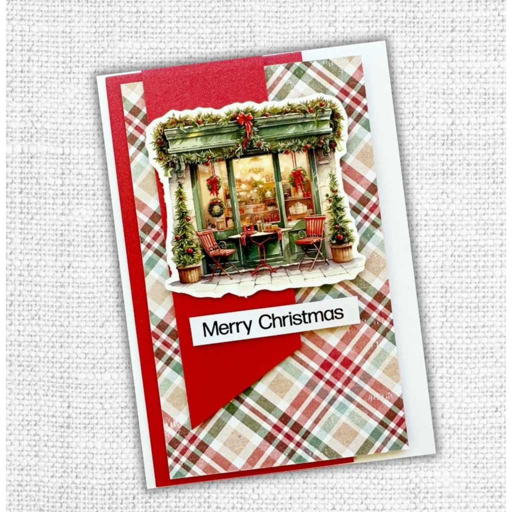 Paper Rose Christmas Time Basics 6x6 Paper 31115 merry christmas