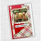 Paper Rose Christmas Time Basics 6x6 Paper 31115 merry christmas