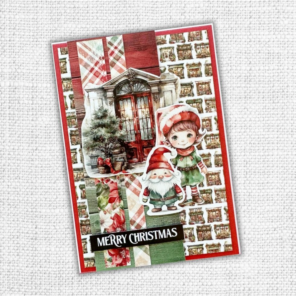 Paper Rose Christmas Time 6x6 Paper 31154 merry