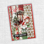 Paper Rose Christmas Time 6x6 Paper 31154 merry