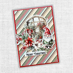 Paper Rose Christmas Time 6x6 Paper 31154 merry gnome
