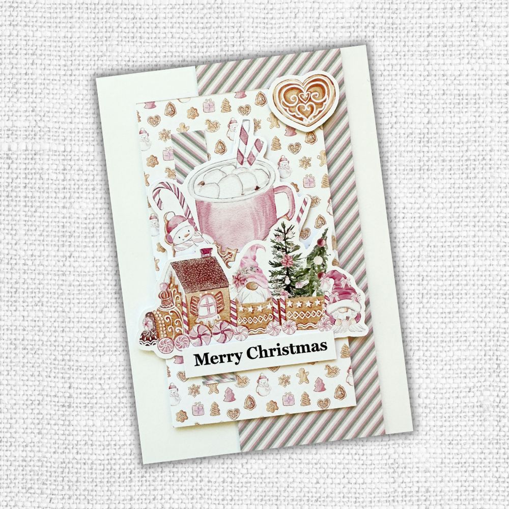Paper Rose Sweet Christmas Treats 6x6 Paper 31223 merry cocoa