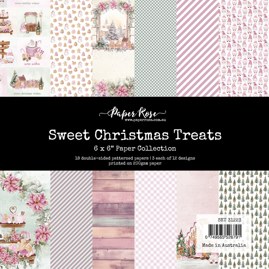 Paper Rose Sweet Christmas Treats 6x6 Paper 31223