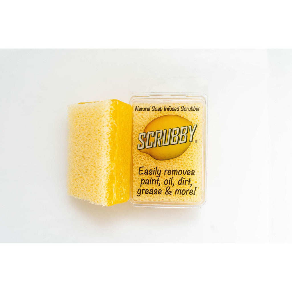 Scrubby Soap Lemon 91196 Natural Soap Infused Scrubber