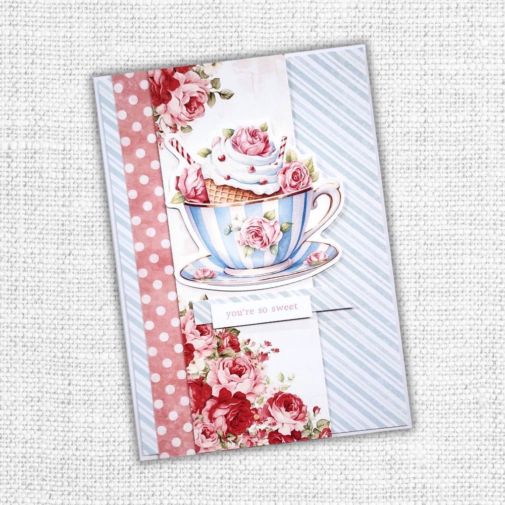 Paper Rose Candy Treats Embossed Die Cuts 31467 so sweet