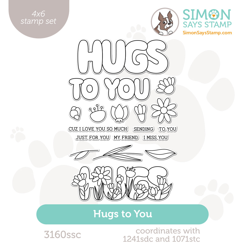 Simon Says Clear Stamps Hugs to You 3160ssc To Be Loved – Simon Says Stamp