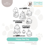 Simon Says Clear Stamps Happy Bee Day 3190ssc