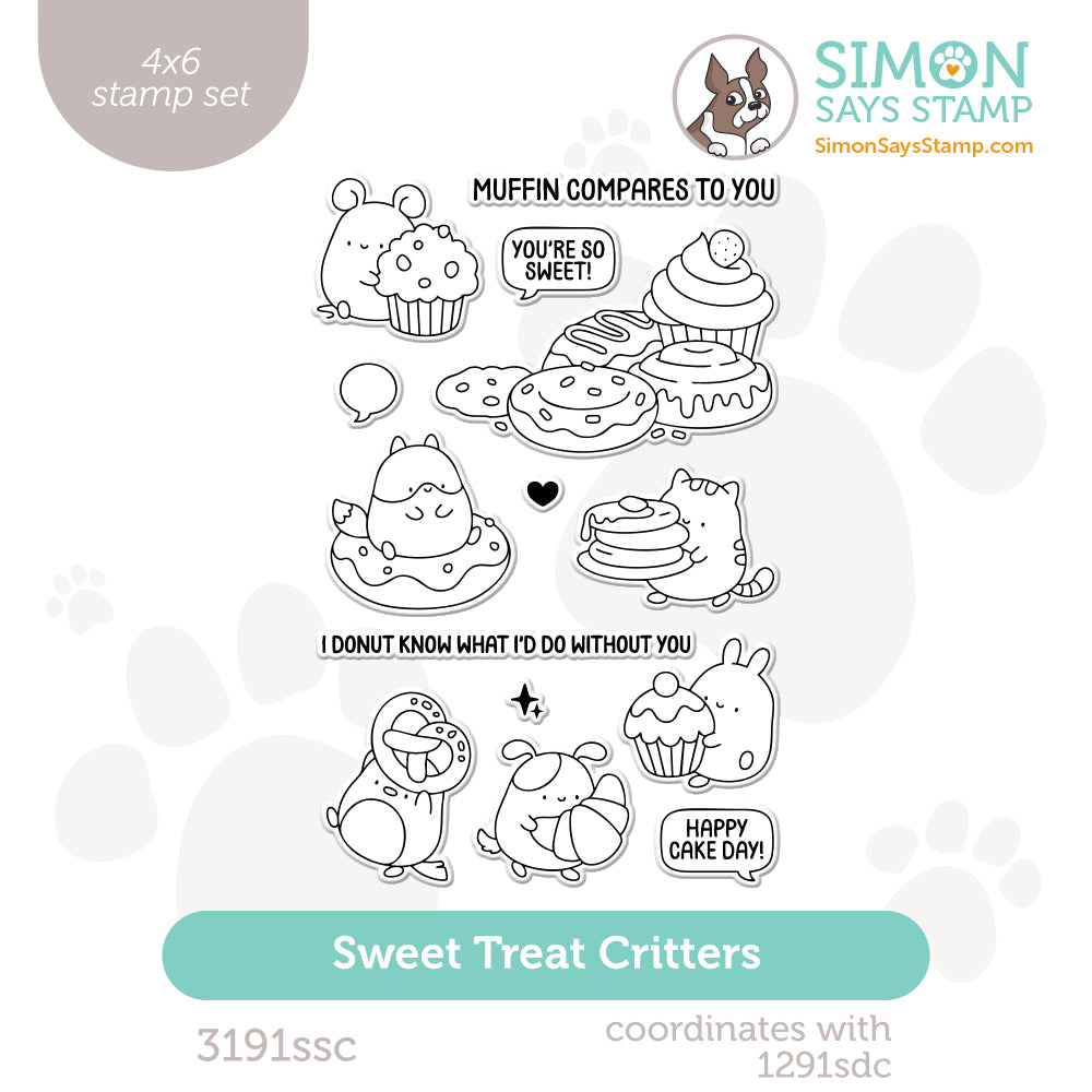 Simon Says Clear Stamps Sweet Treat Critters 3191ssc