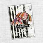 Paper Rose Inky Splash 6x6 Paper 31920 birthday