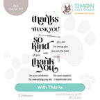 Simon Says Clear Stamps With Thanks 3198ssc You Are My Favorite