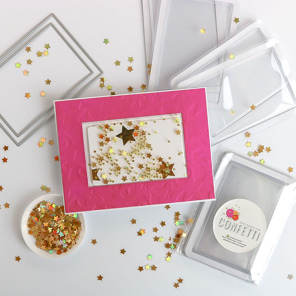 This Calls for Confetti Shaker Pouch and Die Starter Kit This Calls for Confetti Shaker Pouch and Die Starter Kit
