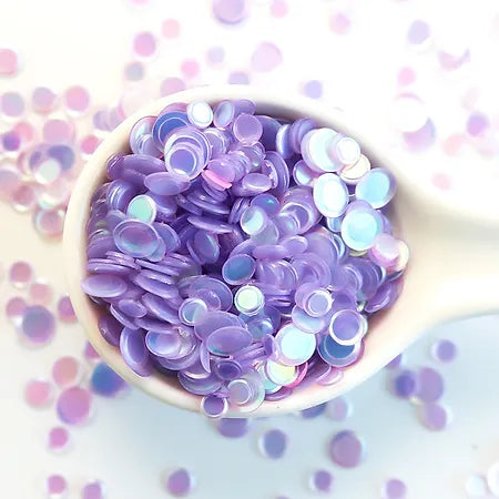 This Calls For Confetti Purple Pearl Rainbow Pearl Confetti Sequins