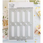 This Calls For Confetti Elongated Ovals A2 Cover Plate Die