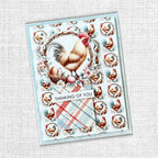 Paper Rose Farmhouse Friends Background 6x6 Paper 32022 thinking of you