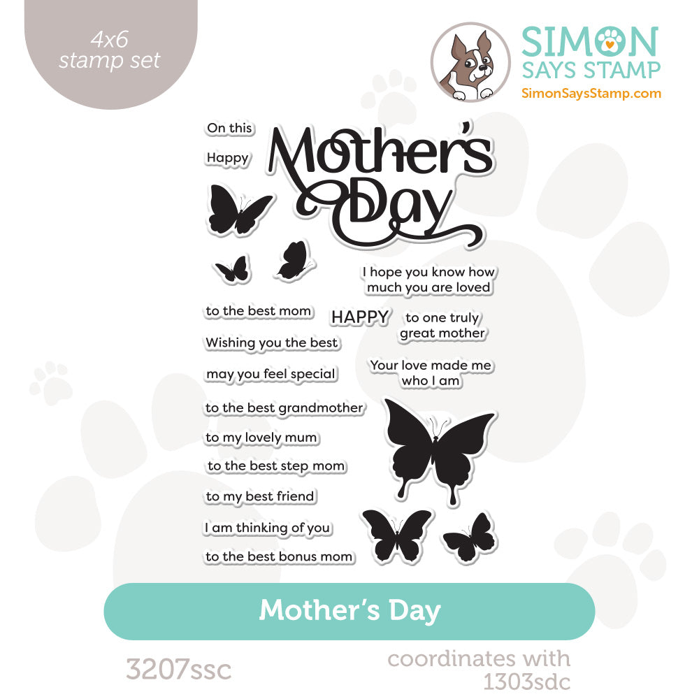 Simon Says Clear Stamps Mother's Day 3207ssc You Are My Favorite