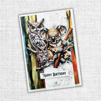 Paper Rose Animal Kingdom Embossed Die Cuts 2.0 32109 happy birthday