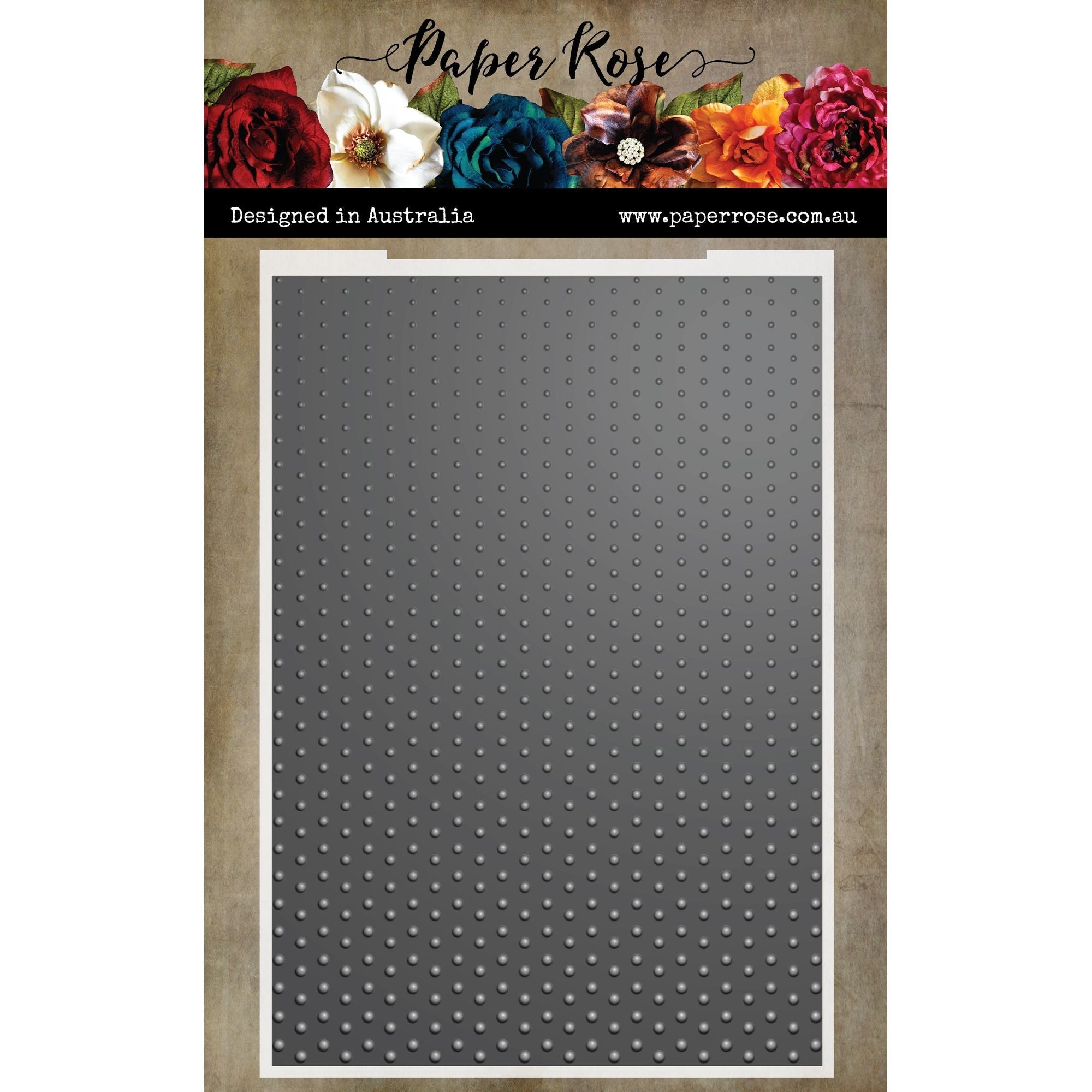 Paper Rose Simple Dots 3D embossing folder Paper Rose Simple Dots 3D embossing folder