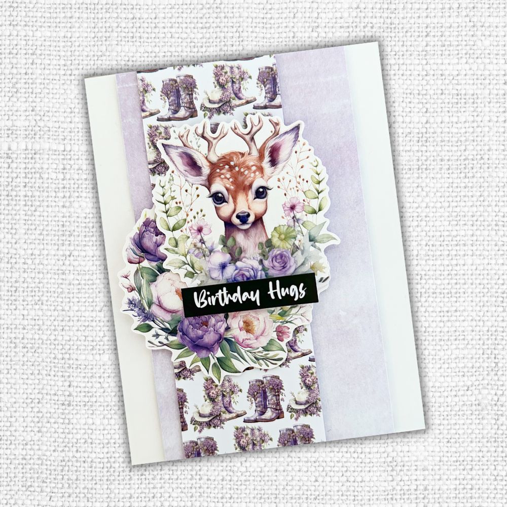 Paper Rose Lavender & Roses 6x6 Paper 32184