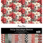 Paper Rose Jolly Holidays Basics 12x12 Paper 32595