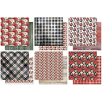 Paper Rose Jolly Holidays Basics 6x6 Paper 32616 sheets