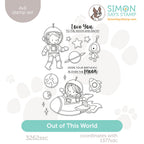 Simon Says Clear Stamps Out of This World 3262ssc Happy Camper