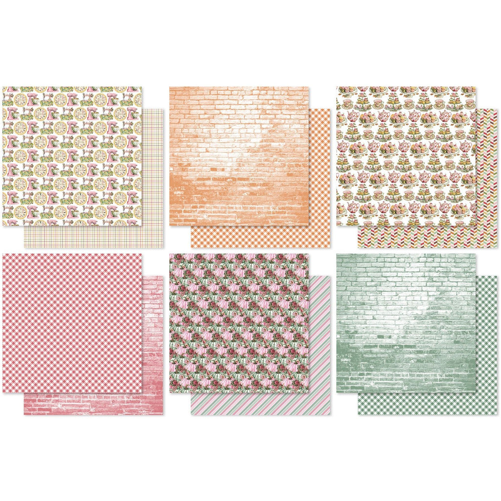 Paper Rose Cozy Fall Basics 6x6 Paper 32724*
