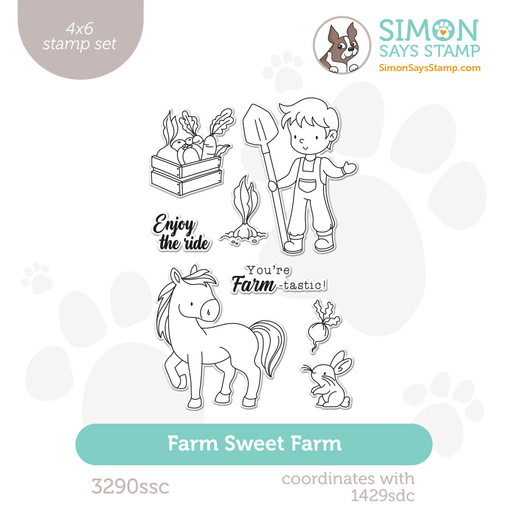 Simon Says Clear Stamps Farm Sweet Farm 3290ssc Always There