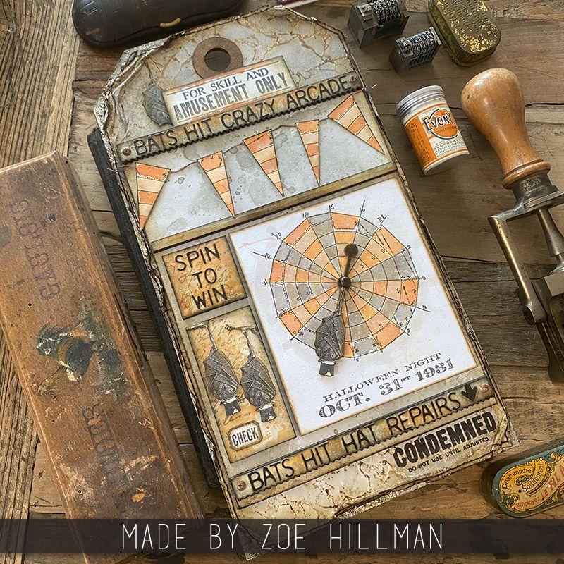 Tim Holtz Cling Rubber Stamps The Obscure cms471 – Simon