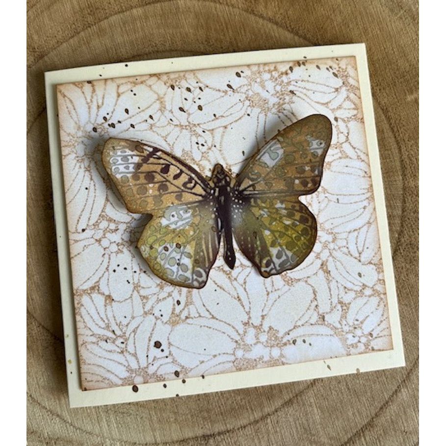 AALL & Create Lairy Wings Ephemera Die-Cuts 33 brown butterfly