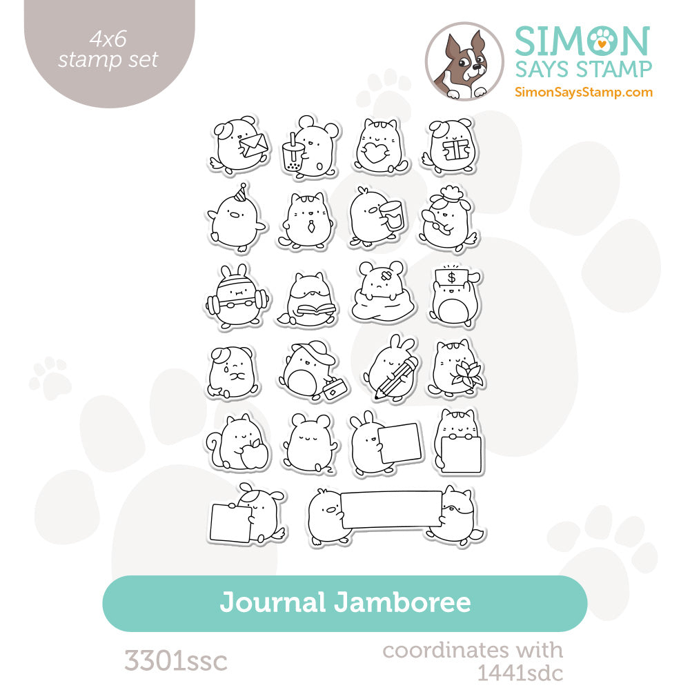 Simon Says Clear Stamps Journal Jamboree 3301ssc DieCember