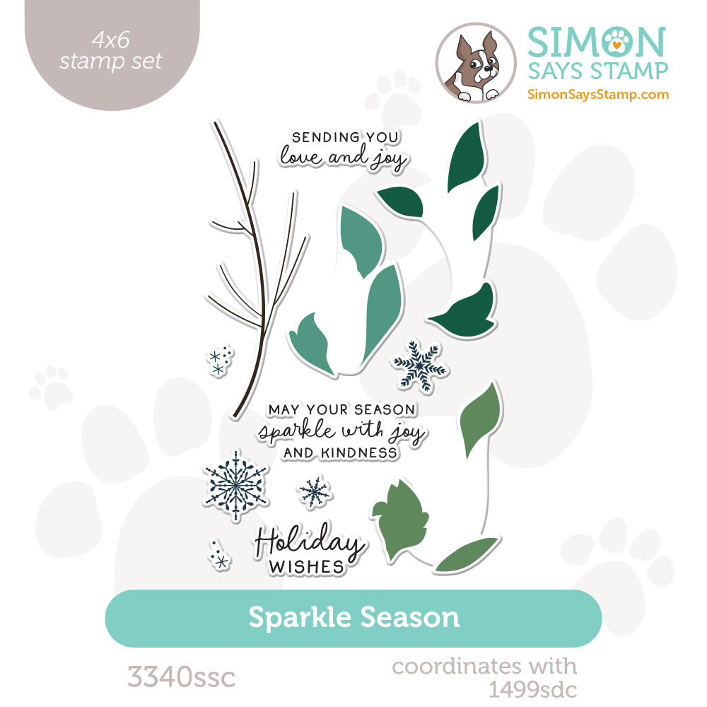 Simon Says Clear Stamps Sparkle Season 3340ssc