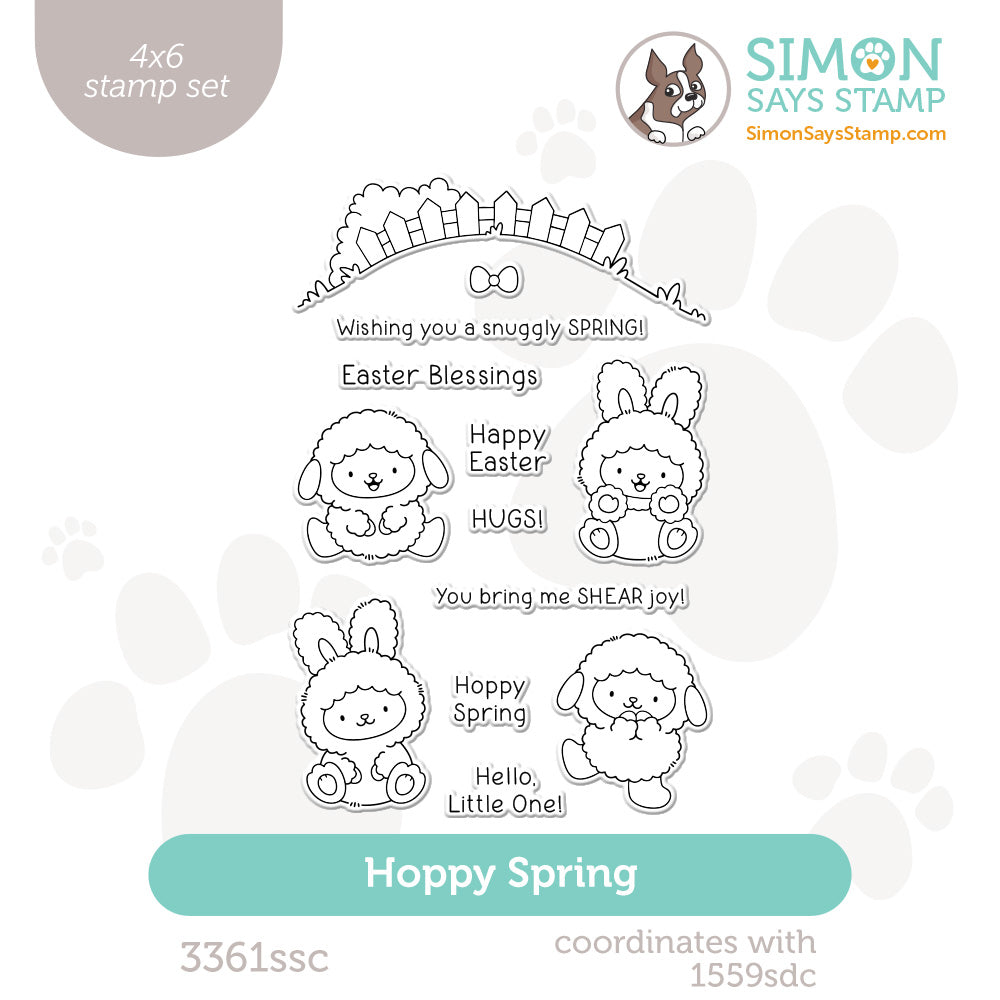 Simon Says Clear Stamps Hoppy Spring 3361ssc Beautiful Moments