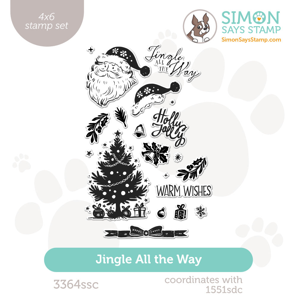 Simon Says Clear Stamps Jingle All The Way 3364ssc