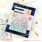 Time For Tea Designs Darling Daffodils Coordinating Dies thank you