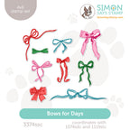 Simon Says Clear Stamps Bows for Days 3374ssc In My Heart