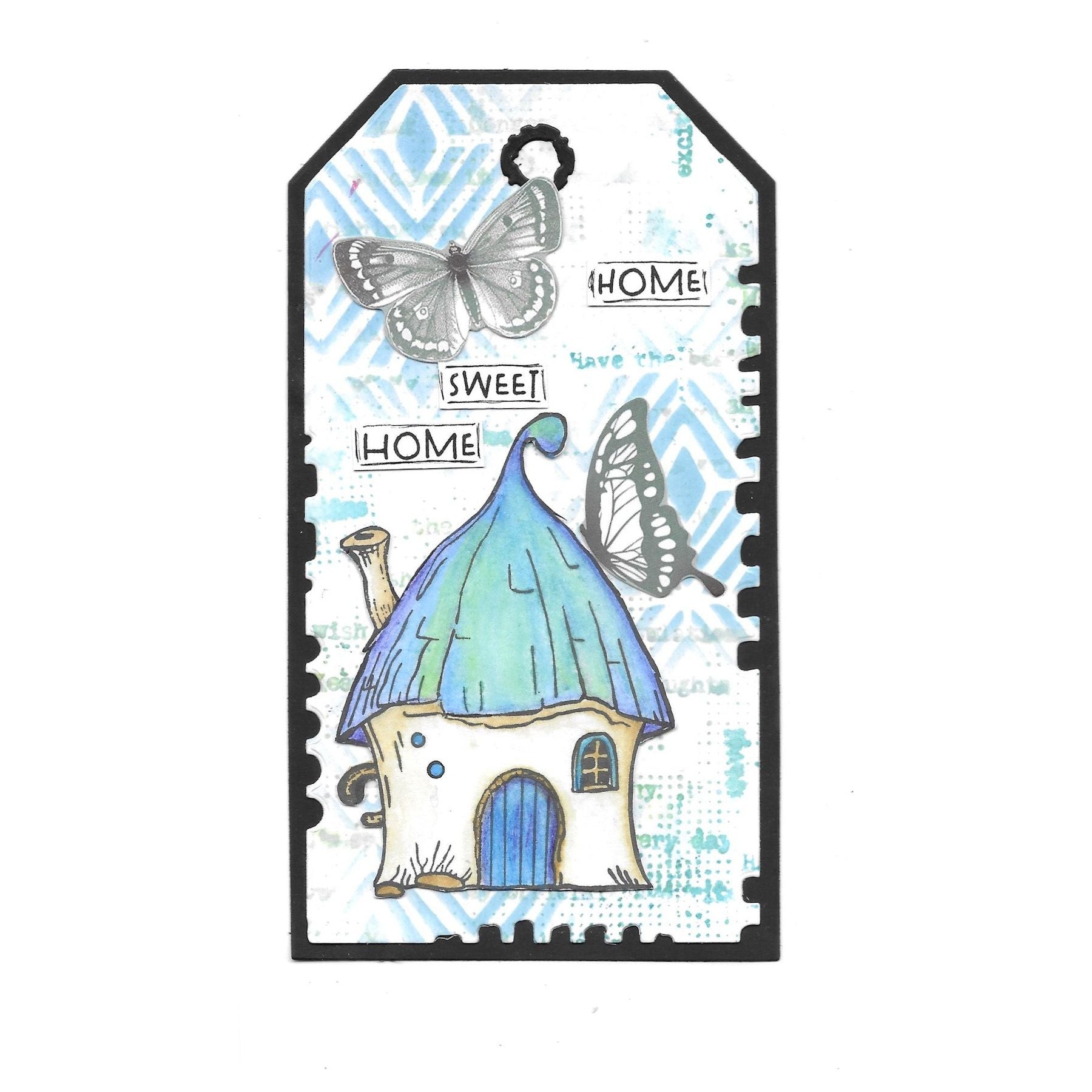 AALL & Create Pale Winged Ephemera Die-Cuts 34 home sweet home