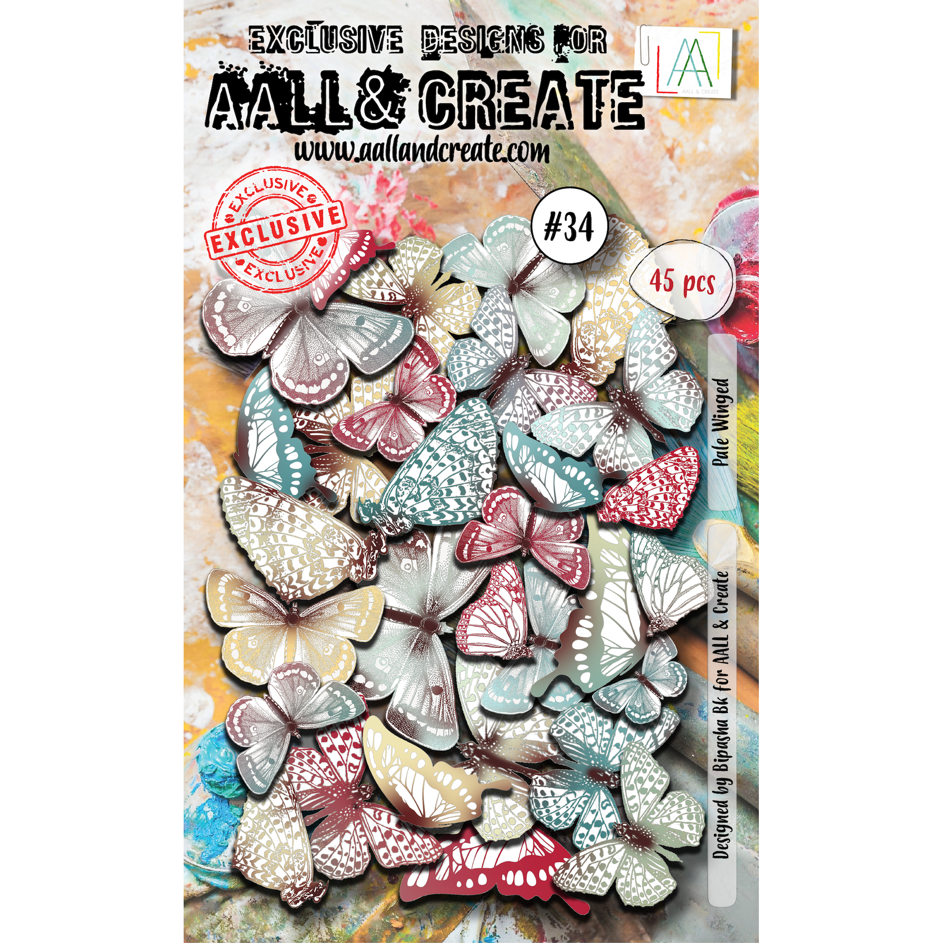 AALL & Create Pale Winged Ephemera Die-Cuts 34