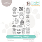 Simon Says Clear Stamps Plant Lady Energy 3404ssc Stamptember