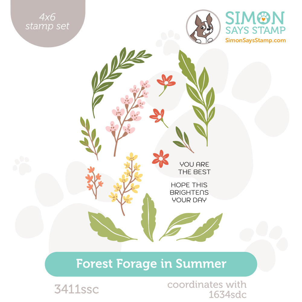 Simon Says Clear Stamps Forest Forage In Summer 3411ssc Every Happiness